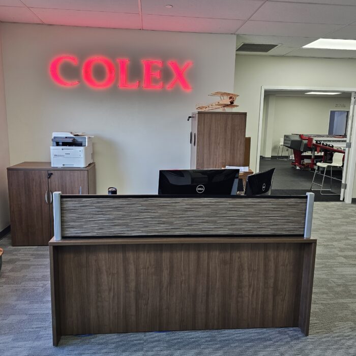 Colex reception area